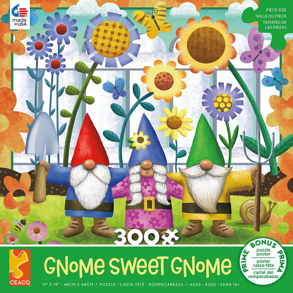 300PC OVERSIZED GNOMES ASST (6) BL